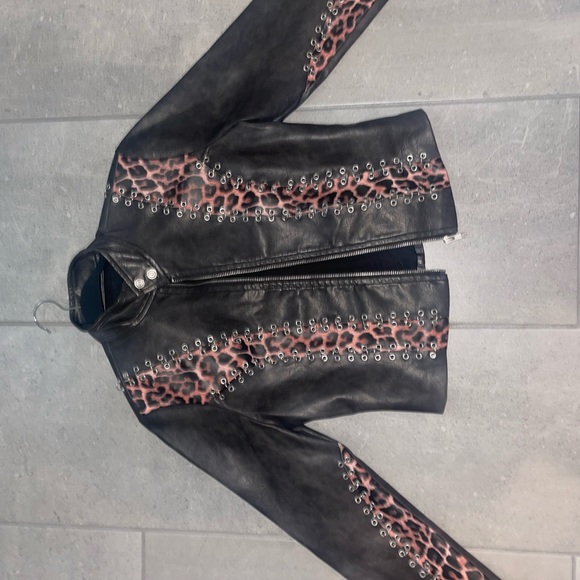 I AM GIA black leather jacket - Picture 2 of 4